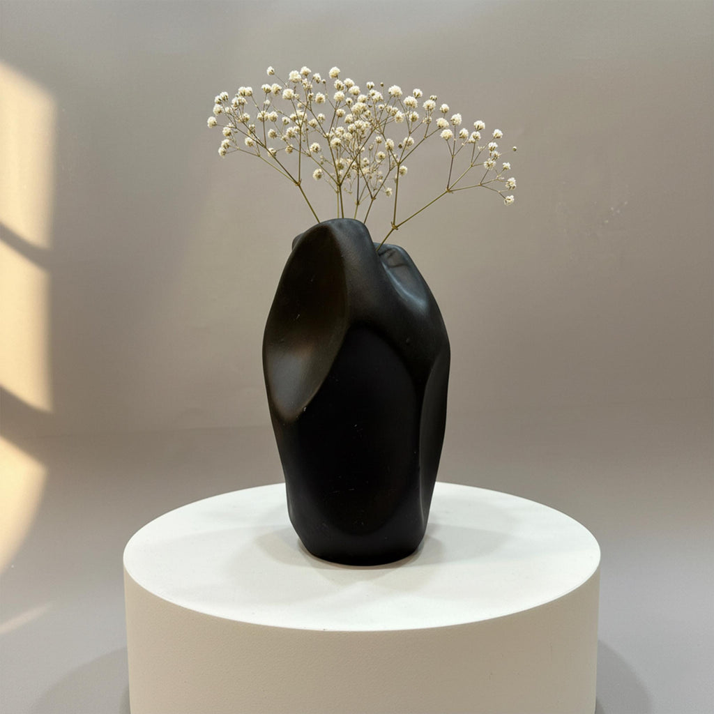 Handmade Ceramic Vase 9.8x13.7