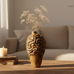 Handmade Ceramic Vase 7.5x14.5