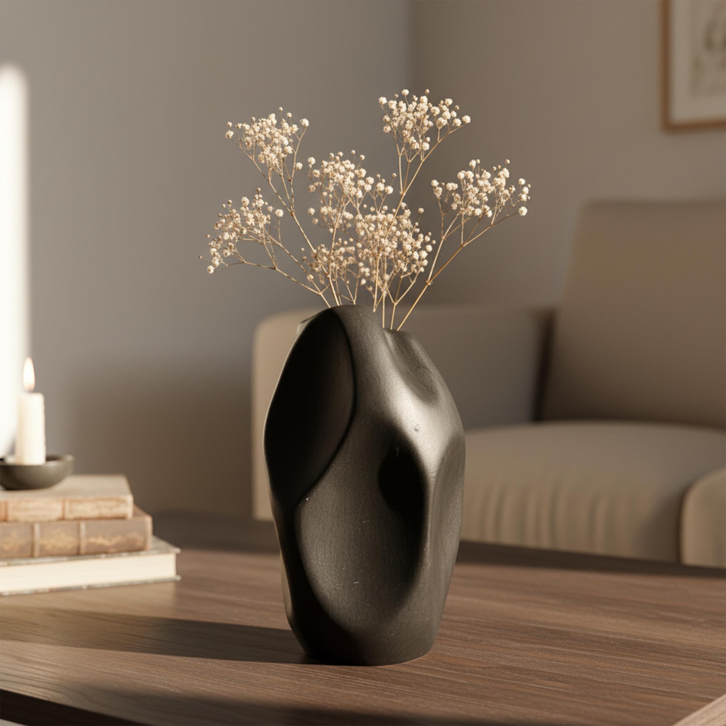 Handmade Ceramic Vase 9.8x13.7