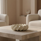 Handmade Ceramic Vase Bowl 3.5x9.8