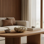 Handmade Ceramic Vase Bowl 3.5x9.8