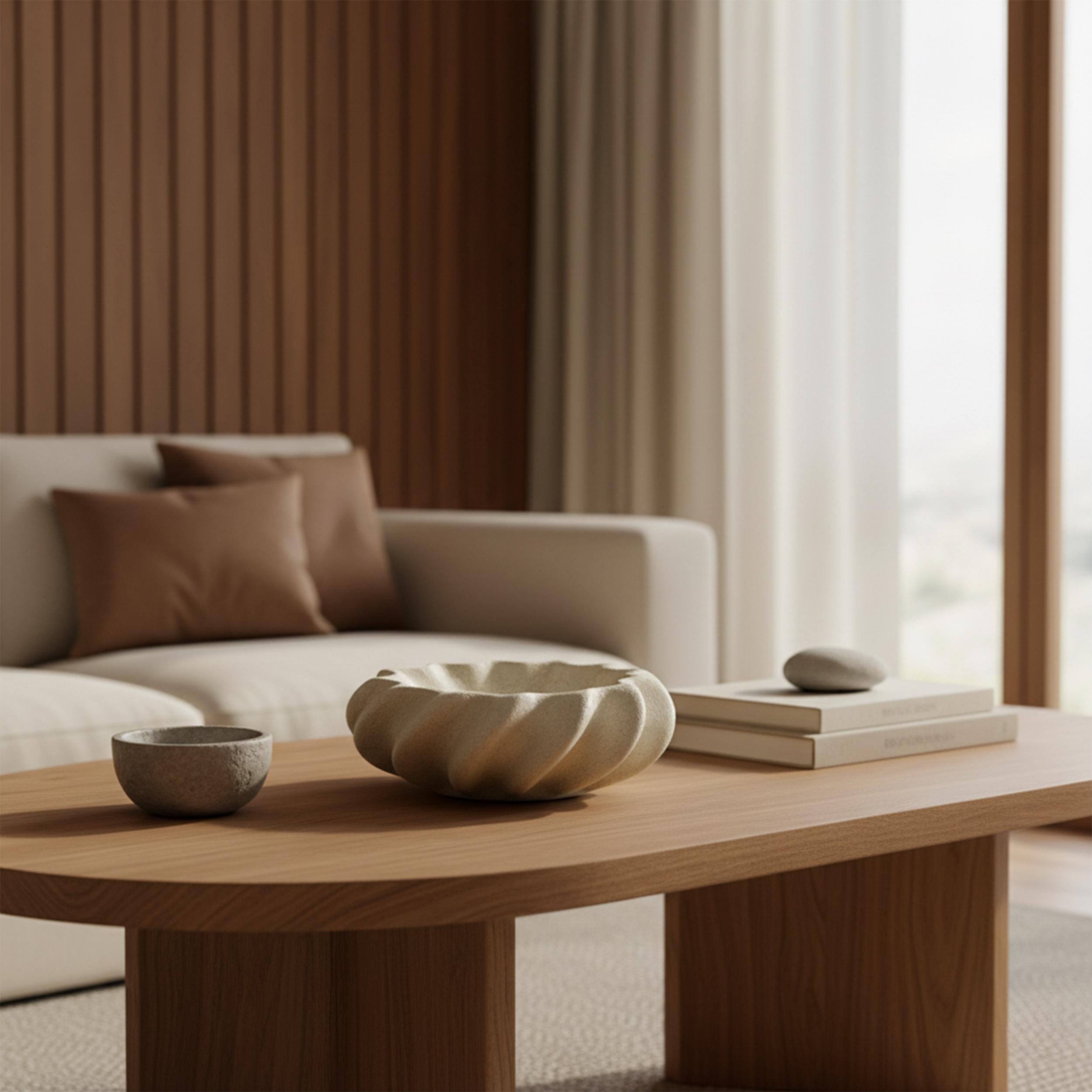 Handmade Ceramic Vase Bowl 3.5x9.8