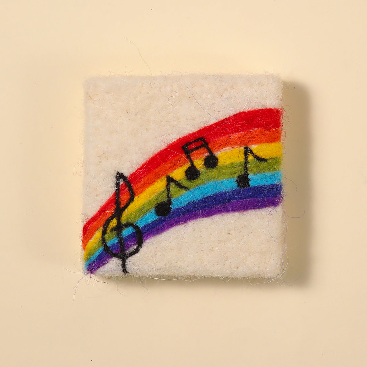 RAINBOW FELT SOAP