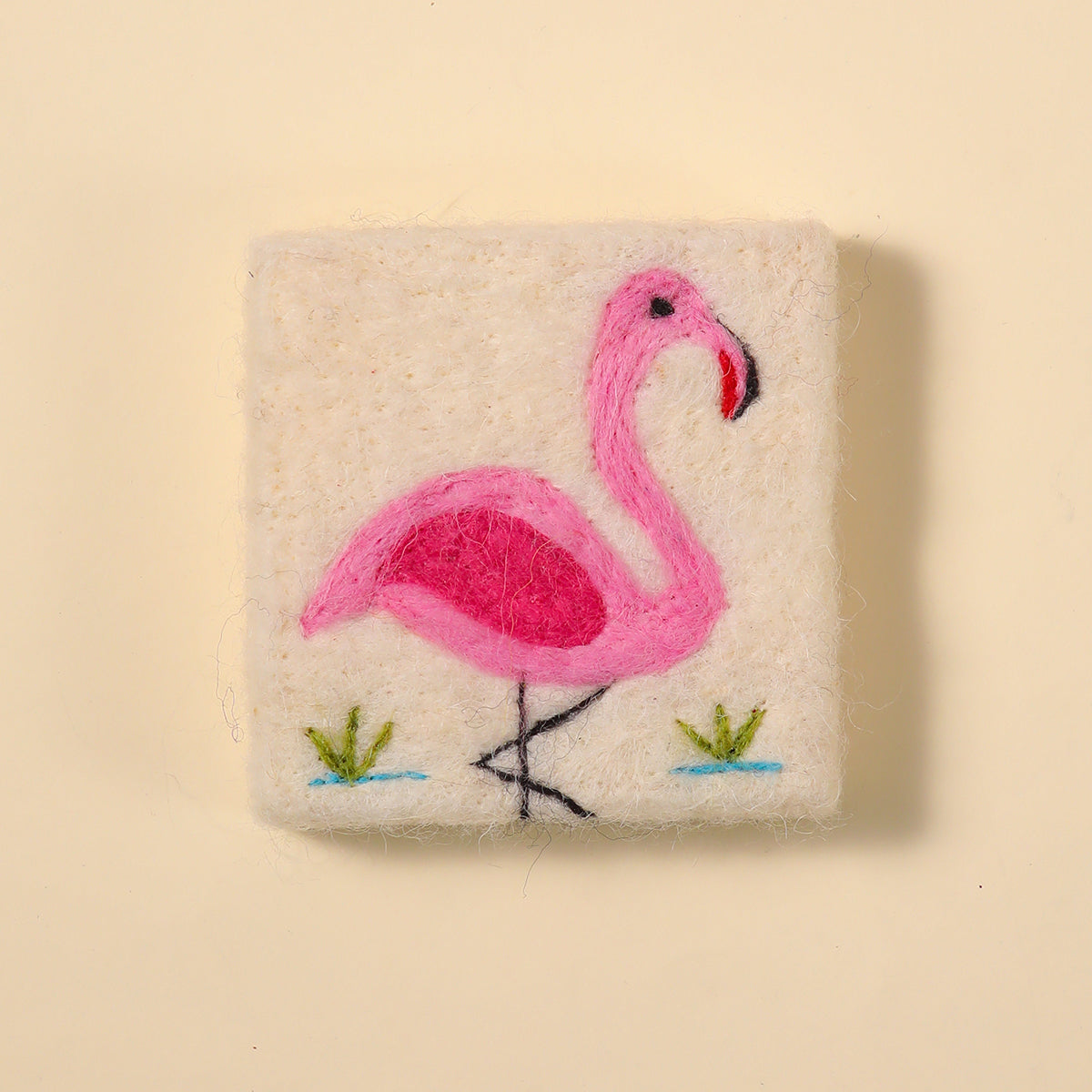 FLAMINGO FELT SOAP I
