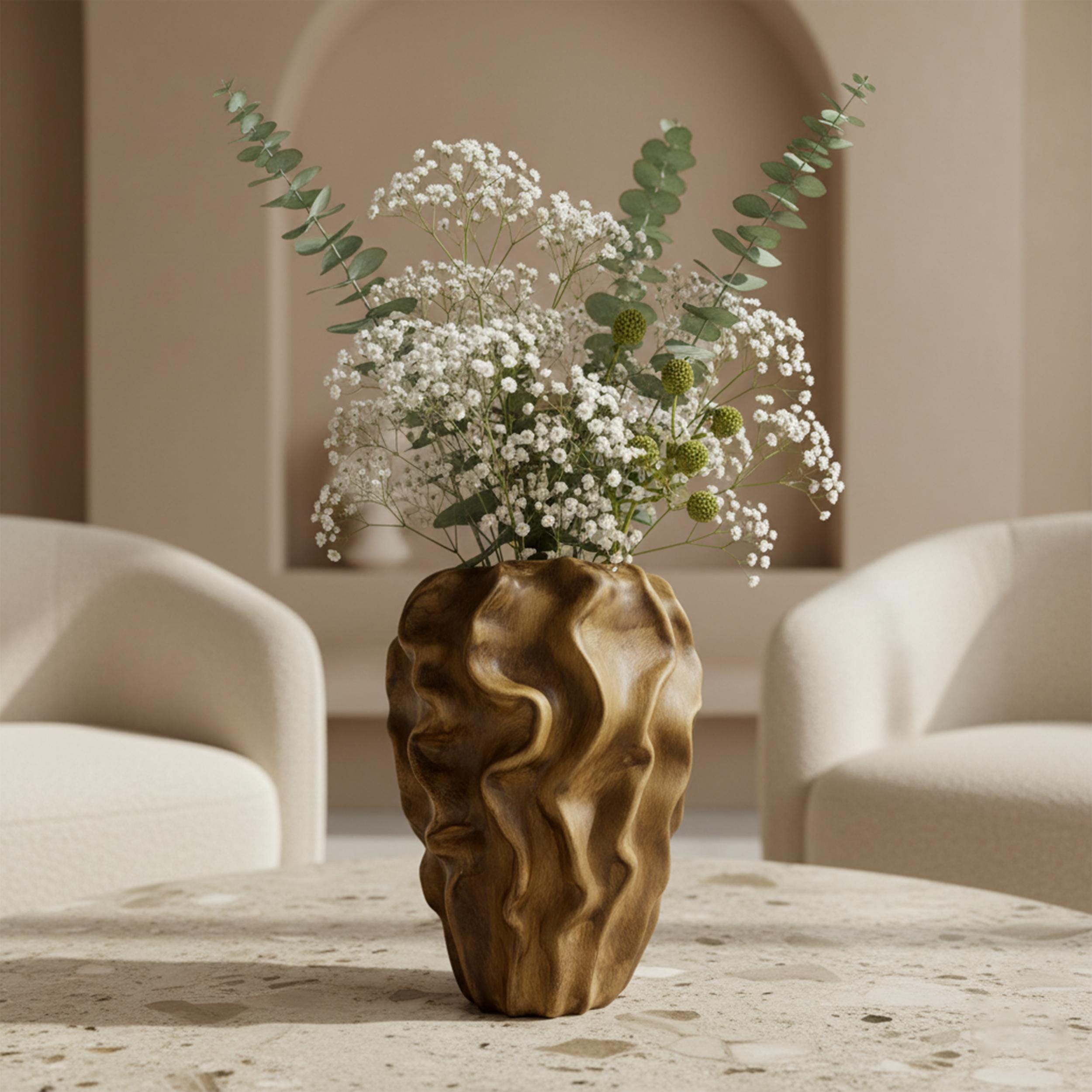 Handmade Ceramic Vase 7.8x9.8