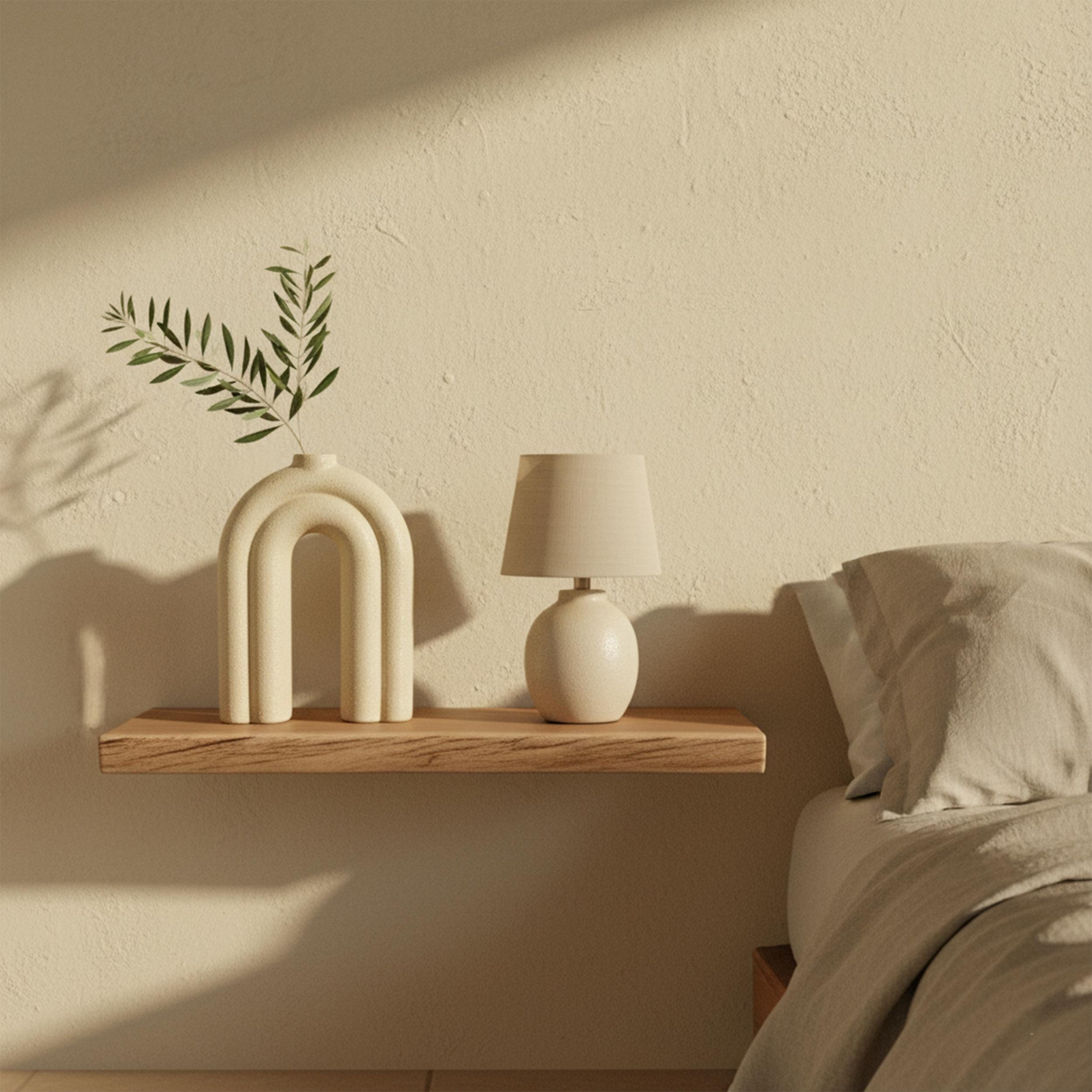 Handmade Ceramic Candle Holder 7.8x10.6