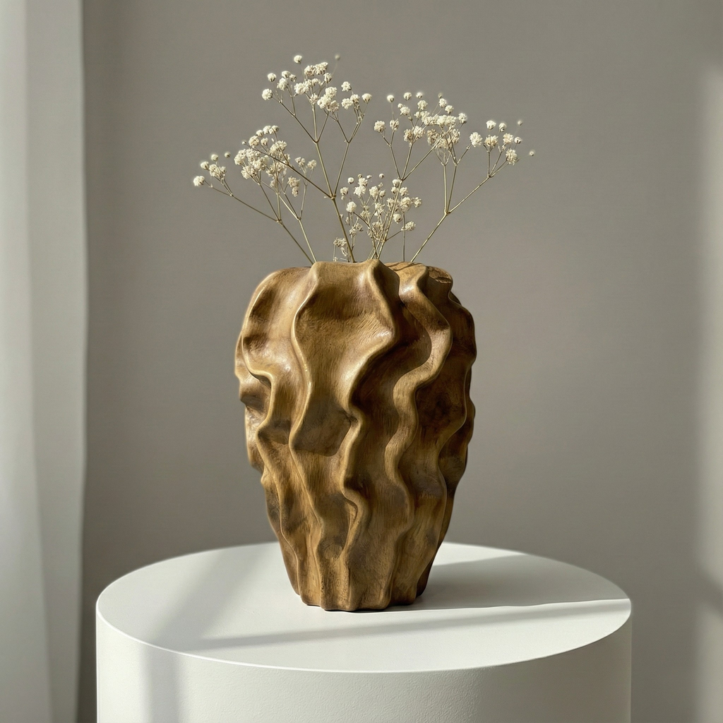 Handmade Ceramic Vase 7.8x9.8