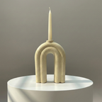 Handmade Ceramic Candle Holder 7.8x10.6