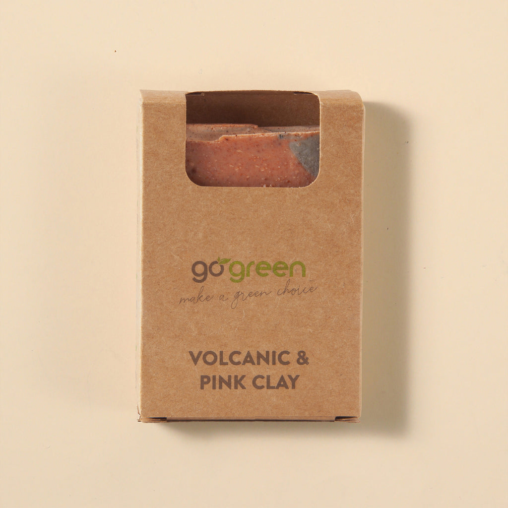 WOLCANIC & PINK CLAY SOAP