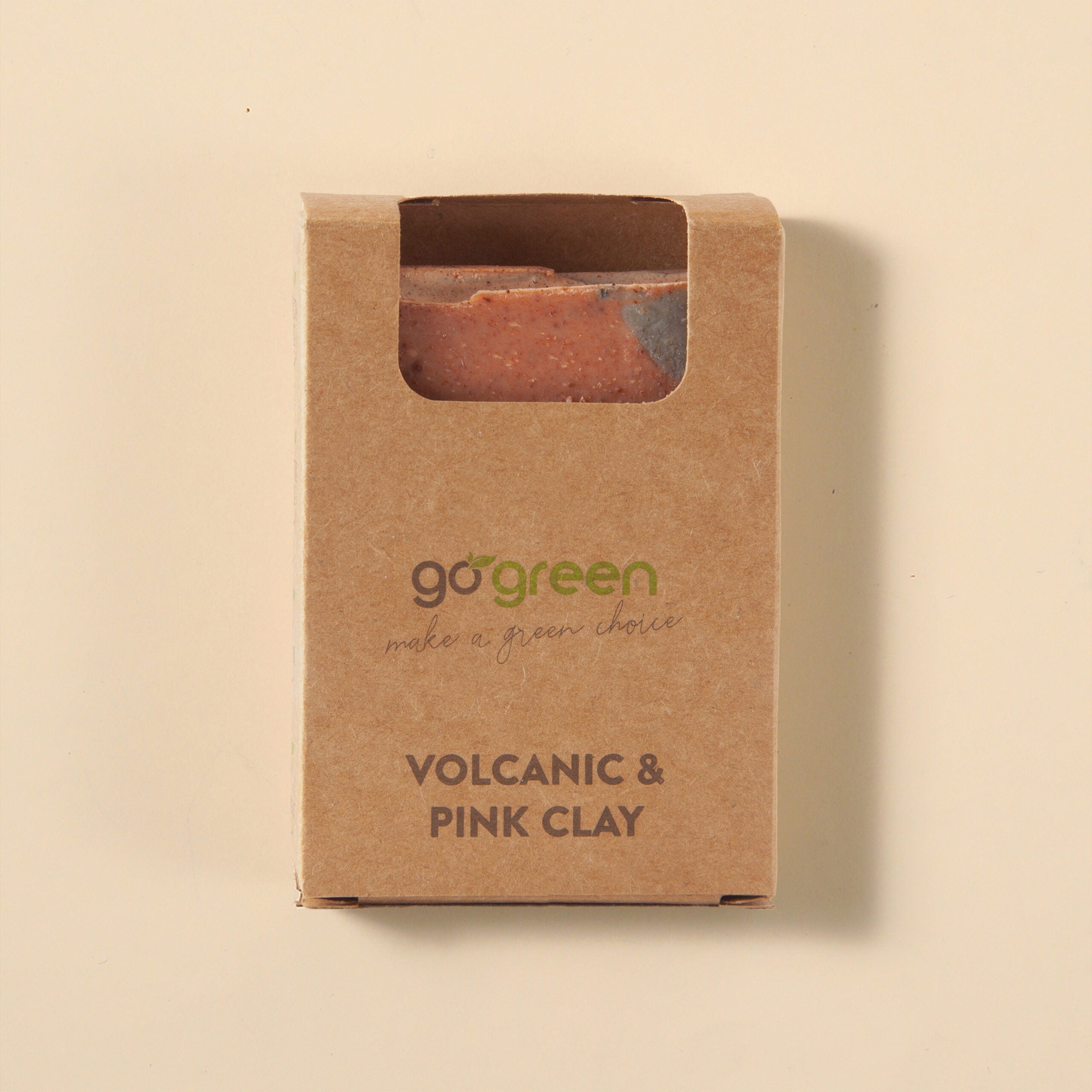WOLCANIC & PINK CLAY SOAP