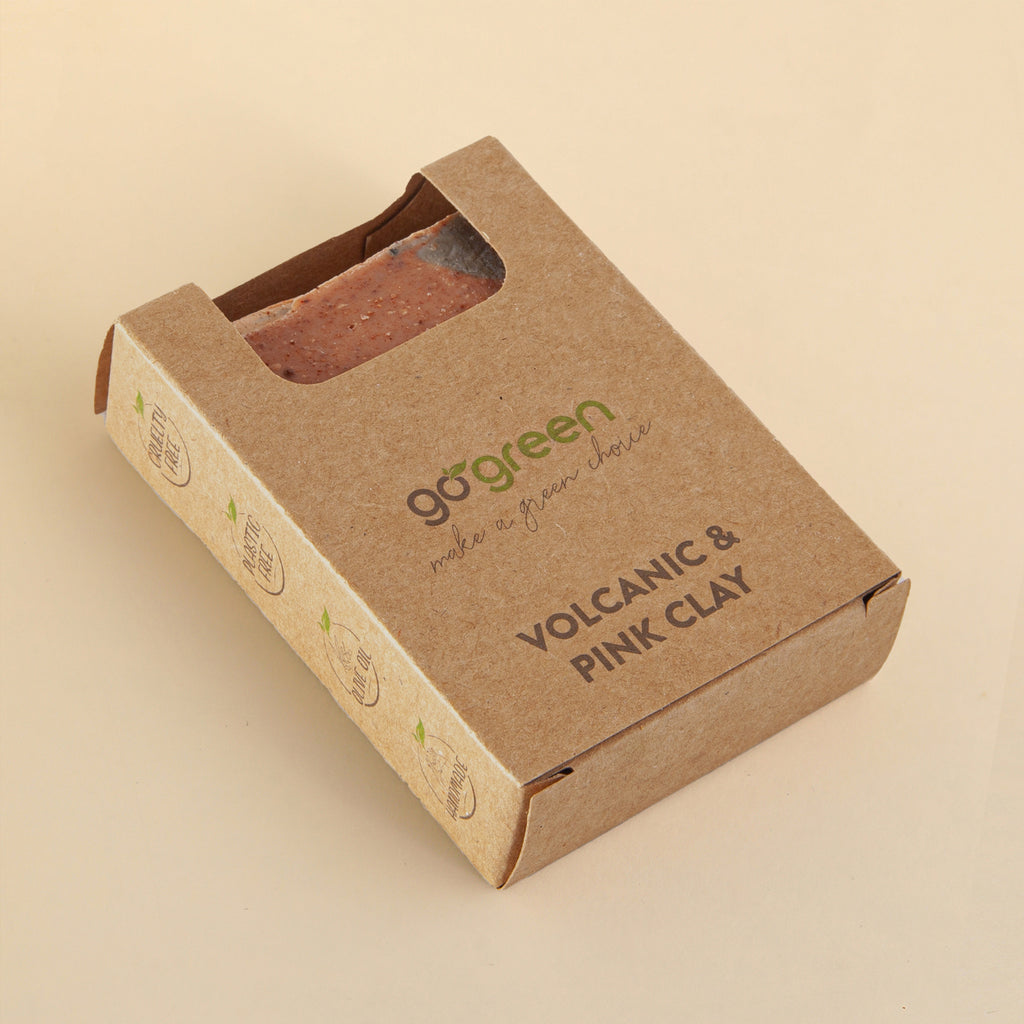WOLCANIC & PINK CLAY SOAP