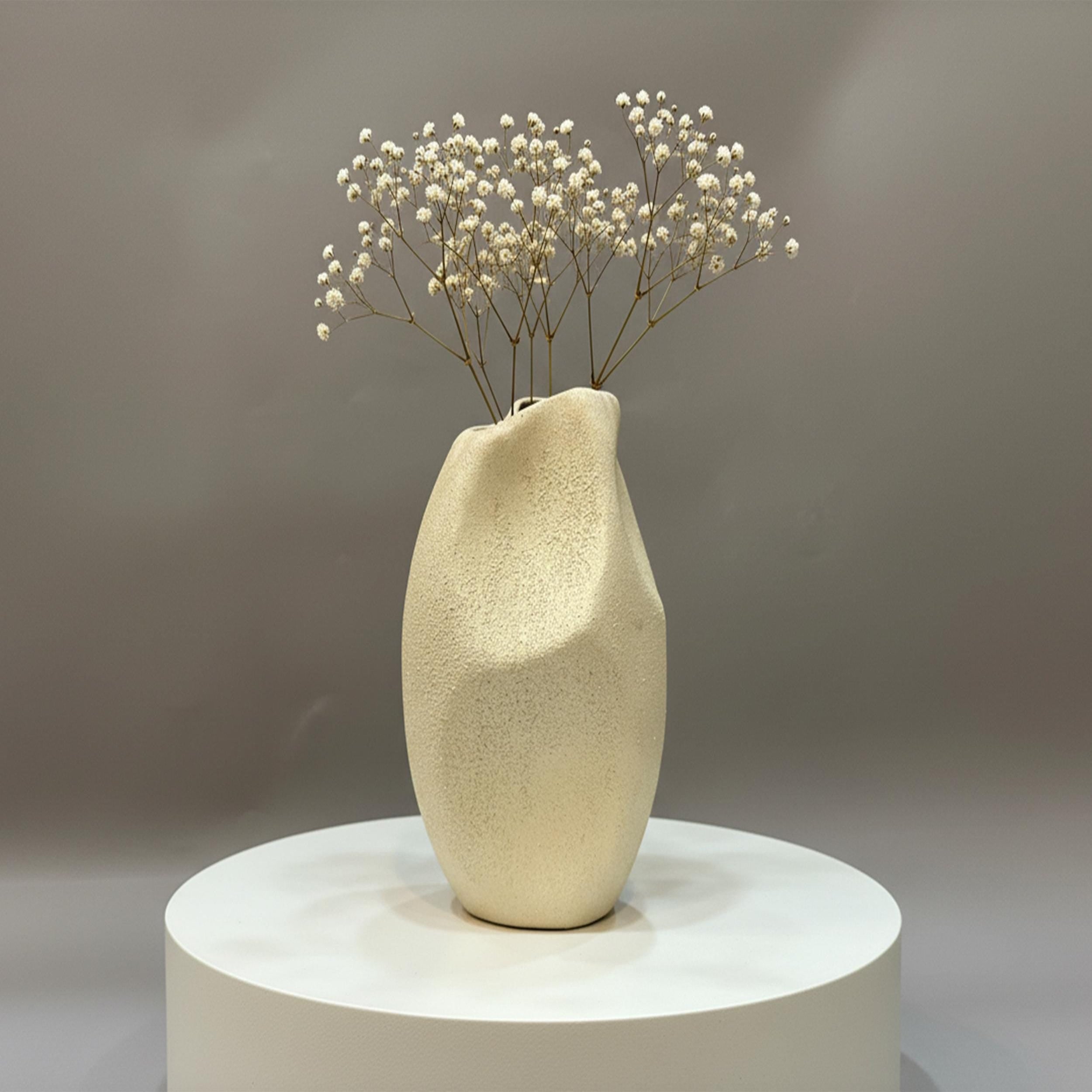 Handmade Ceramic Vase 9.8x13.7