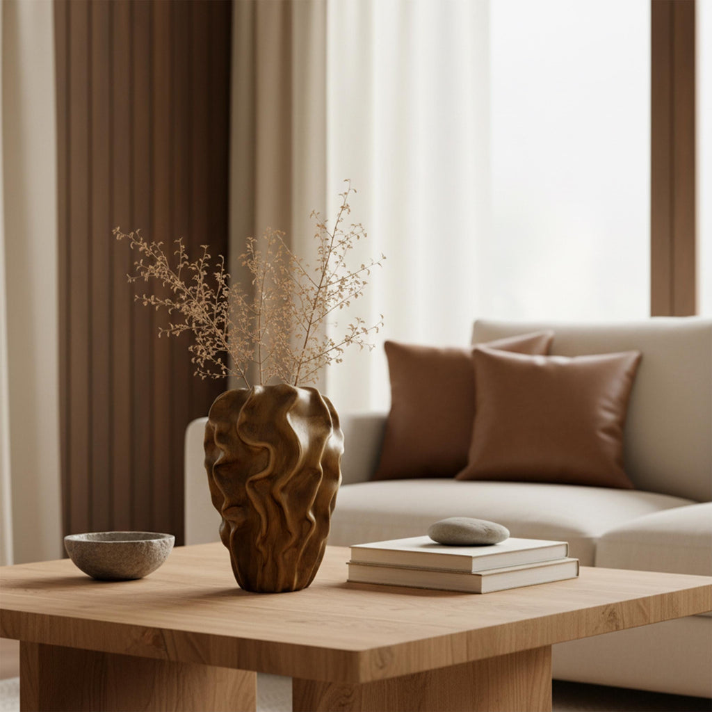 Handmade Ceramic Vase 7.8x9.8