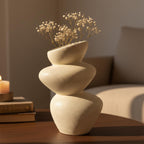 Handmade Ceramic Vase 7x11.8