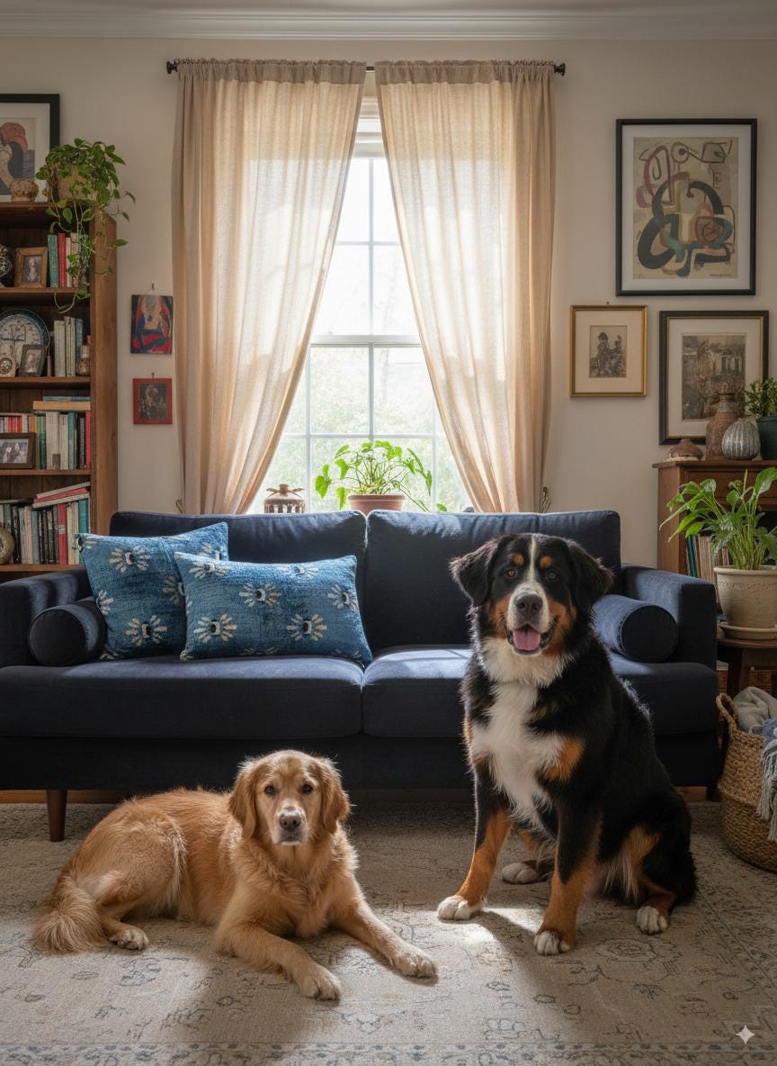 Blue Velvet Pillow Cover 16x24