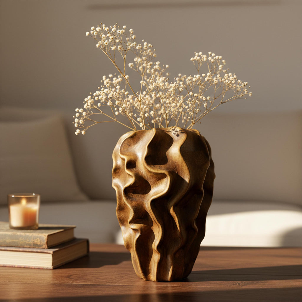 Handmade Ceramic Vase 7.8x9.8