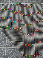 Vintage Turkish Kilim Rug: Handwoven Wool Filikli Style (3.74x4.49 ft)